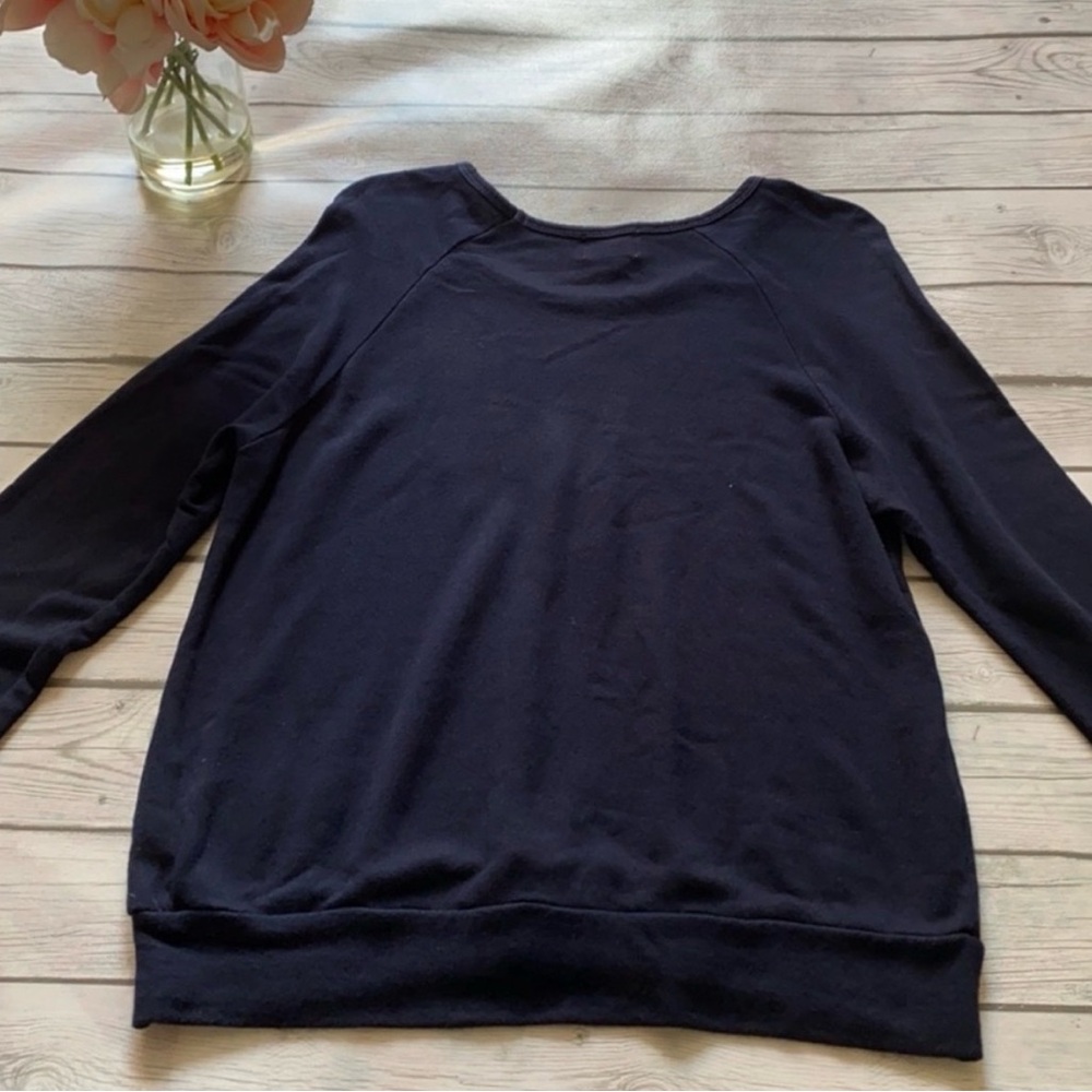 Sundry Raglan Sleeve Rainbow Sweatshirt Size 1 (Small) - Picture 3 of 6